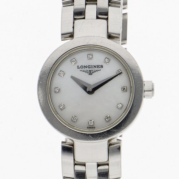 LONGINES L5.174.4 Dolcevita white SS QZ - Picture 1 of 8